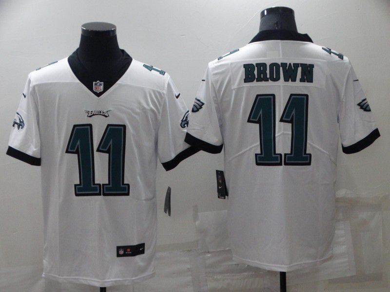 Men Philadelphia Eagles #11 Brown White 2022 Nike Limited Vapor Untouchable NFL Jersey->new york giants->NFL Jersey